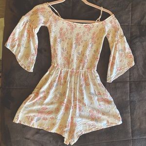 Hollister Floral Romper